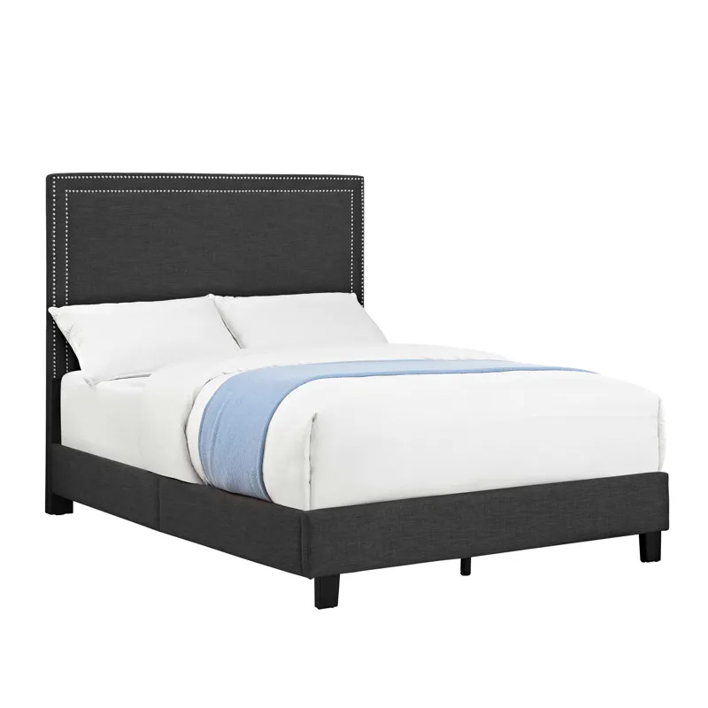 Erica Full Bed in Heirloom Charcoal