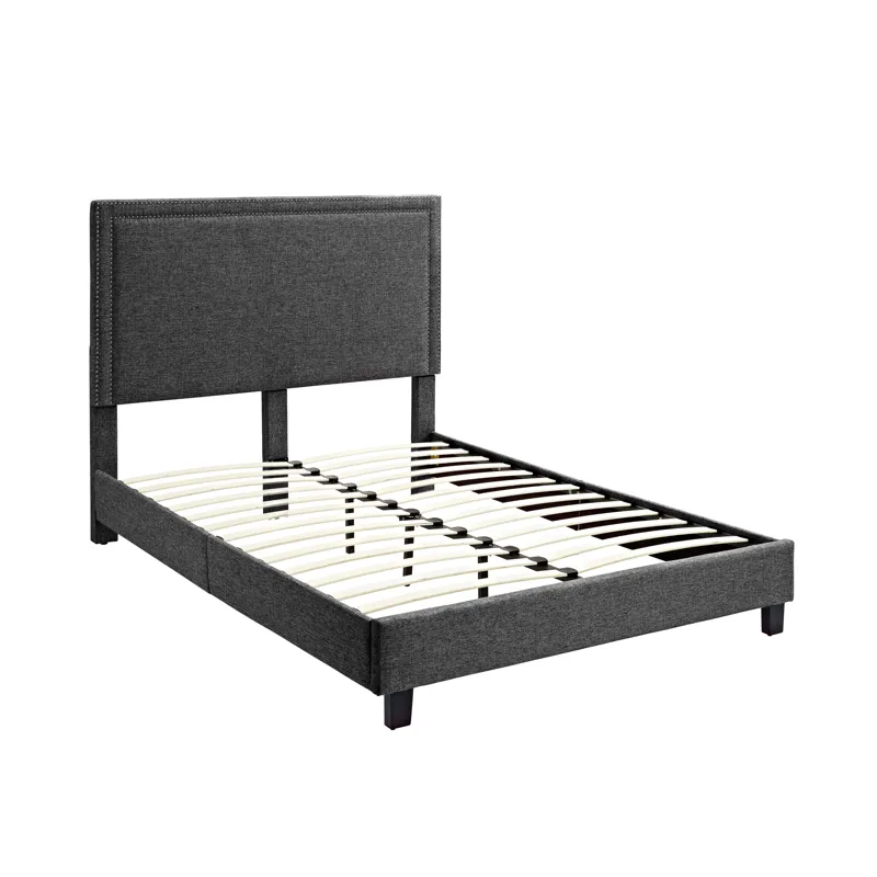 Erica Full Bed in Heirloom Charcoal