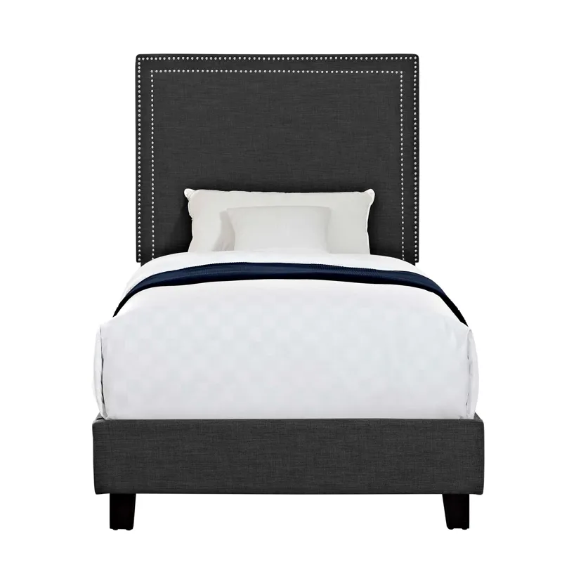 Erica Twin Bed in Heirloom Charcoal
