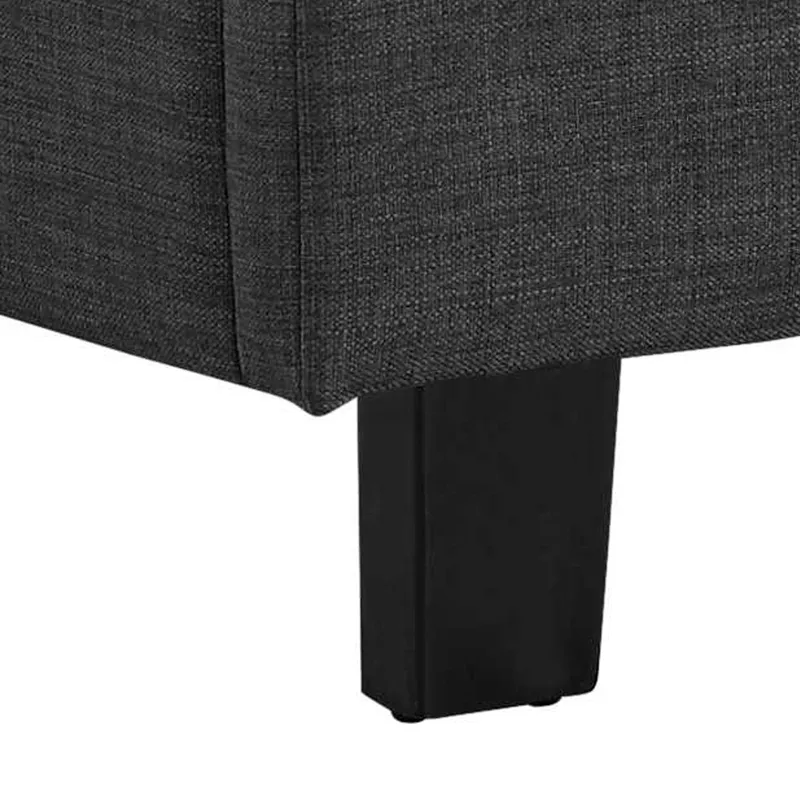 Erica Twin Bed in Heirloom Charcoal