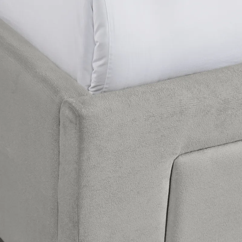 Harper Waldorf Queen Storage Bed Boulder Grey