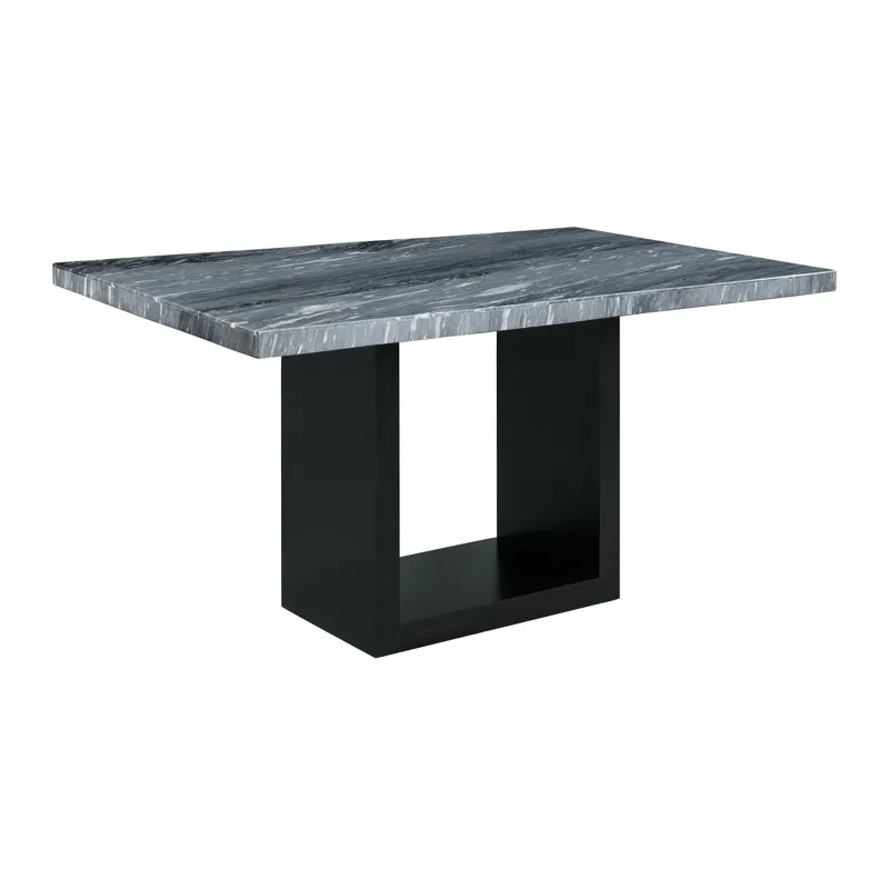 Valentino Complete Counter Table (Grey Marble)