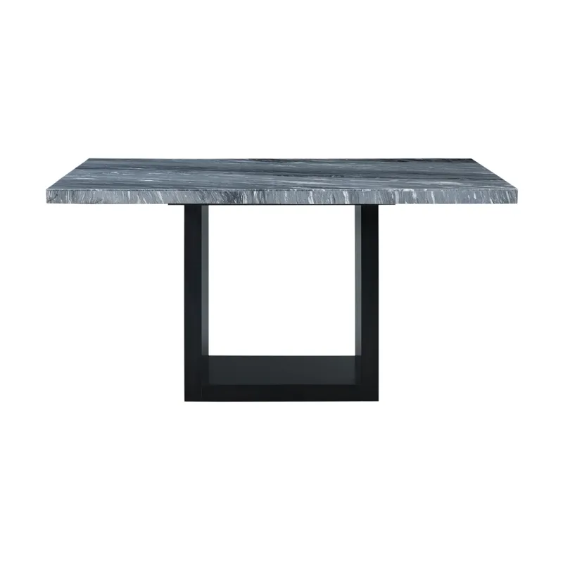Valentino Complete Counter Table (Grey Marble)