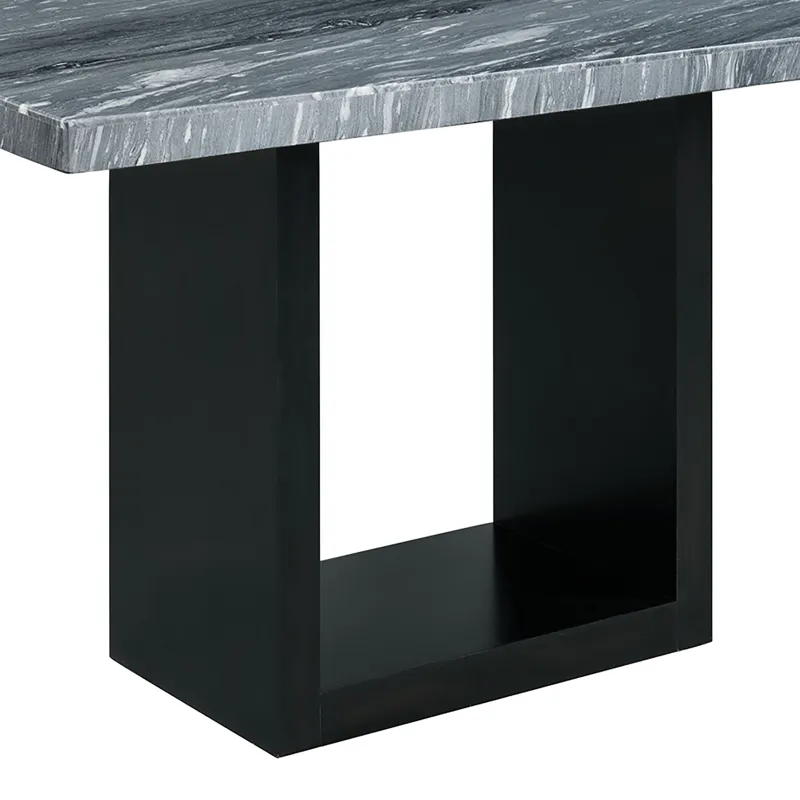 Valentino Complete Counter Table (Grey Marble)