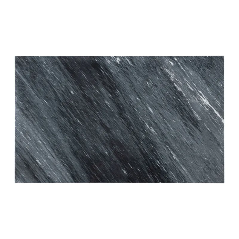 Valentino Complete Table (Grey Marble)