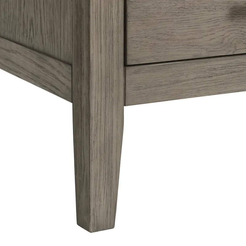 Versailles Contemporary 6-Drawer Dresser in Grey