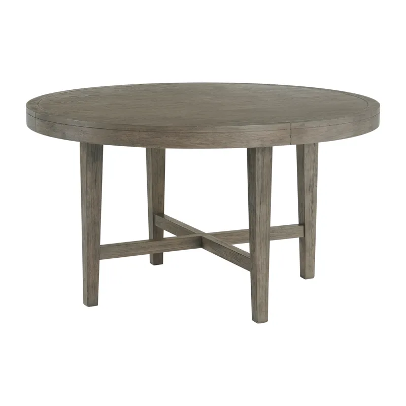 Versailles Contemporary Round Dining Table in Grey