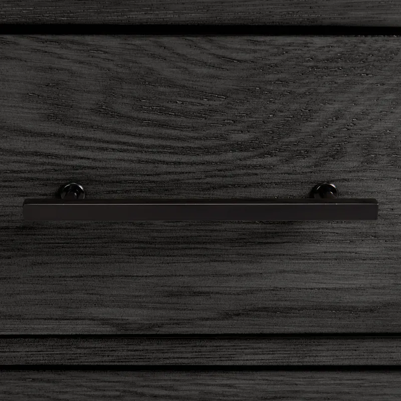 Versailles Contemporary Server in Black
