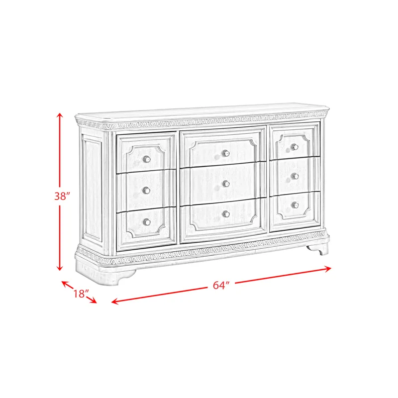 Vincenza Dresser Bronze