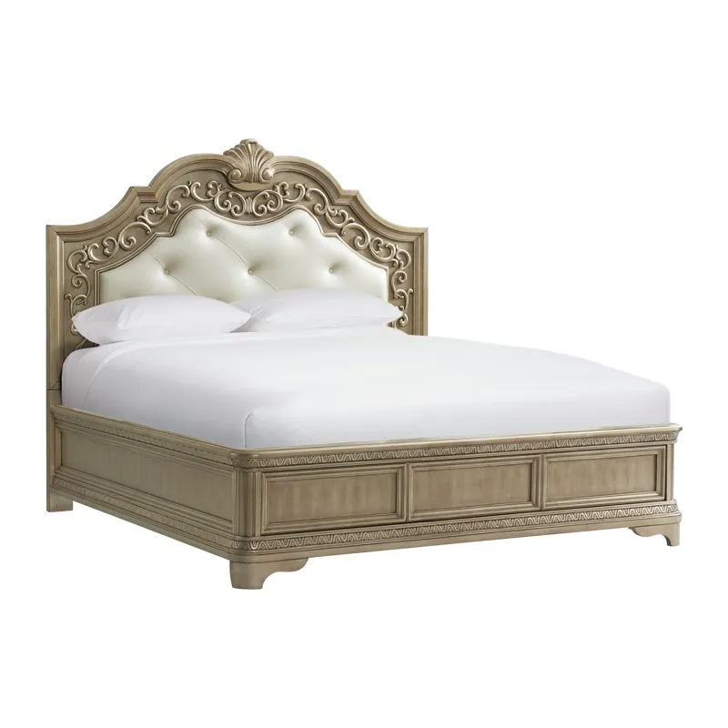Vincenza King Bed Bronze