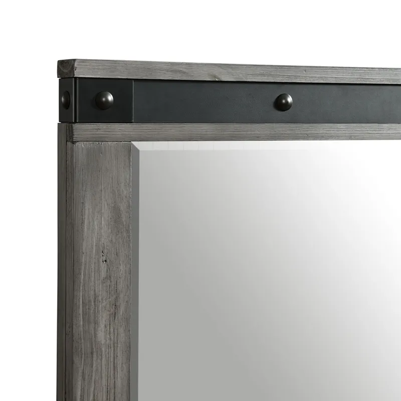 Wade Youth 6 Drawer Dresser & Mirror Set