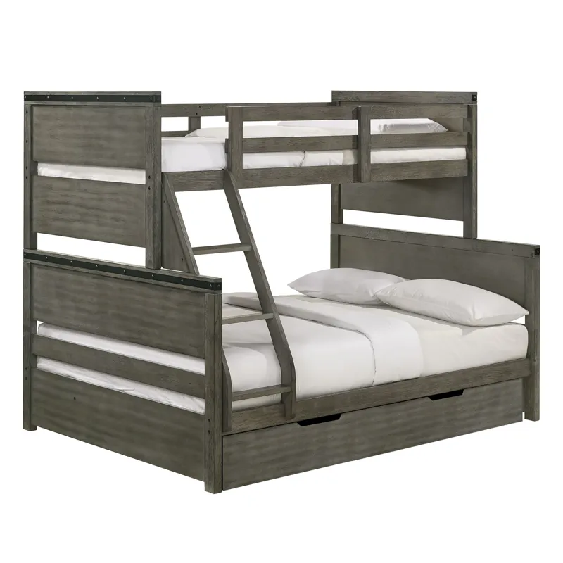 Wade Twin Over Full Bunk w/ Trundle