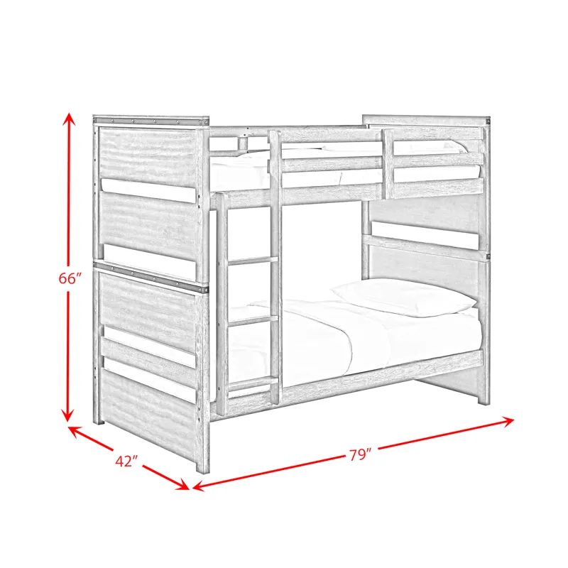 Wade Twin Over Twin Bunk