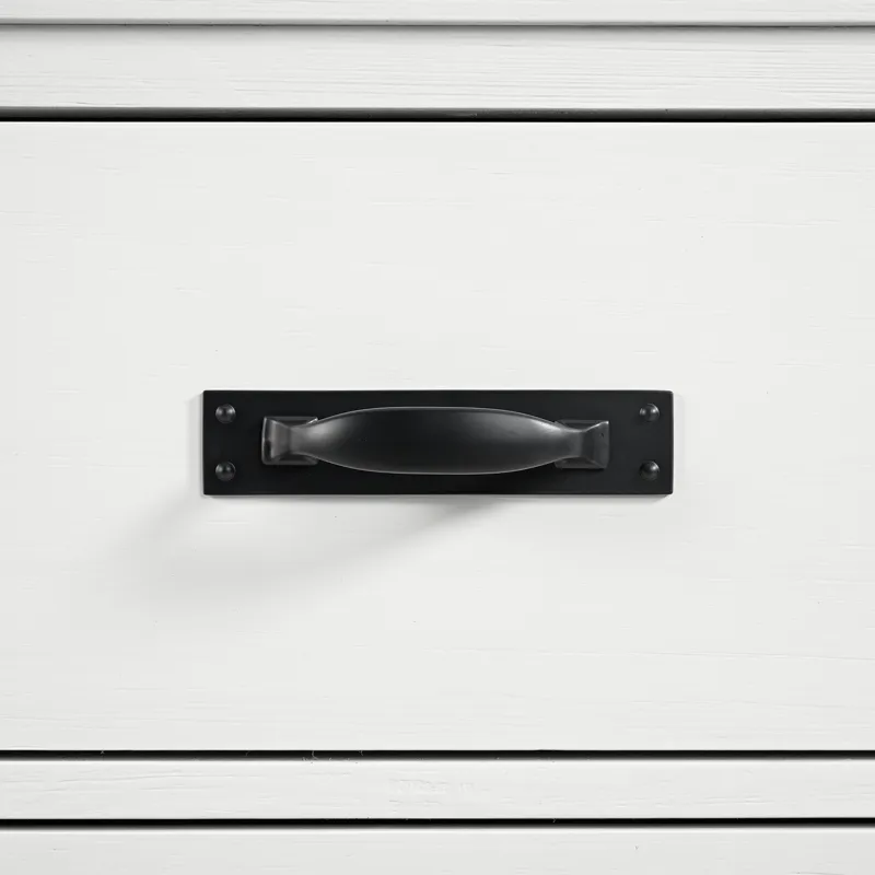 Wade Youth Dresser and Mirror Set in White