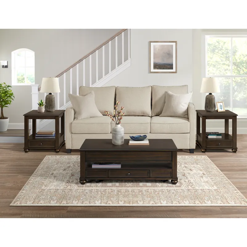 Wagner End Table in Cherry