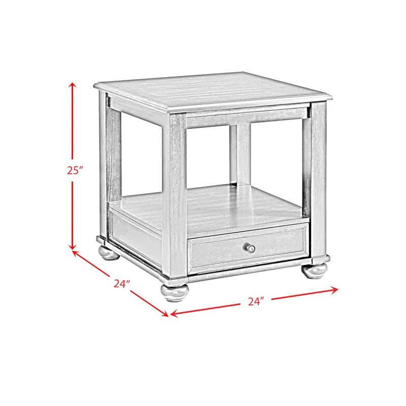 Wagner End Table in Cherry