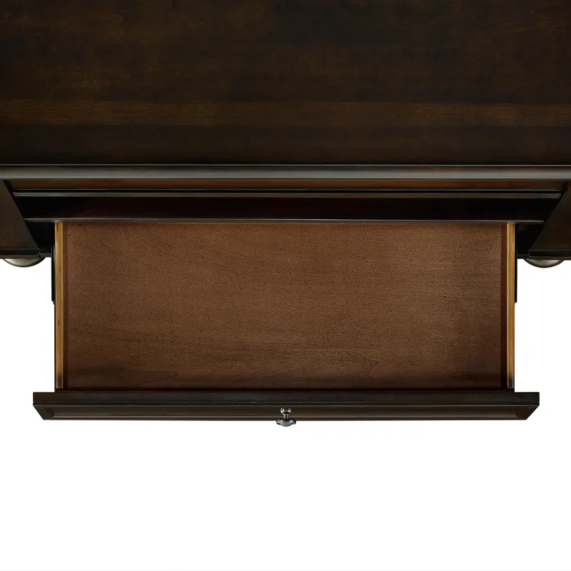 Wagner Square Lift-Top Coffee Table w/ Casters in Cherry