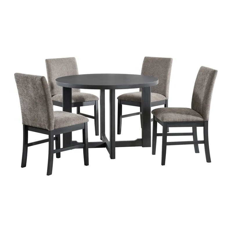 Wakefield 5PC Dining Set with Table and 4 Chairs in Espresso