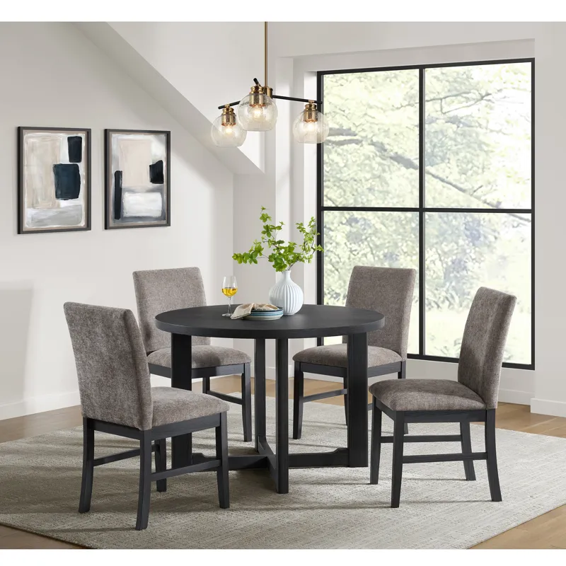 Wakefield 5PC Dining Set with Table and 4 Chairs in Espresso