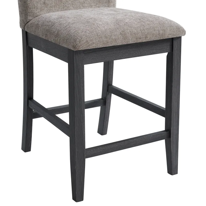 Wakefield 5PC Counter Set with Table and 4 Chairs in Espresso