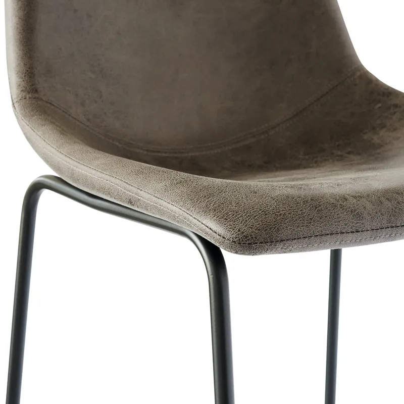 Wes Bar Stool (QSD6099) 29" Grey Bar Stool