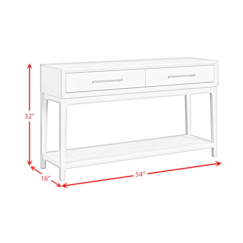 Westland Sofa Table in Almond