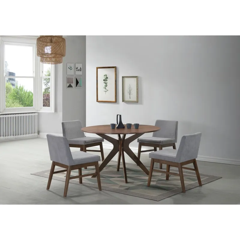 Weston Round Dining Table Walnut