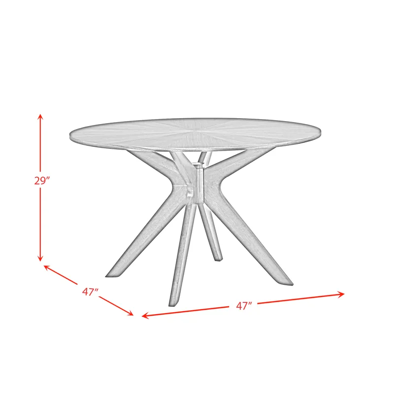 Weston Round Dining Table Walnut