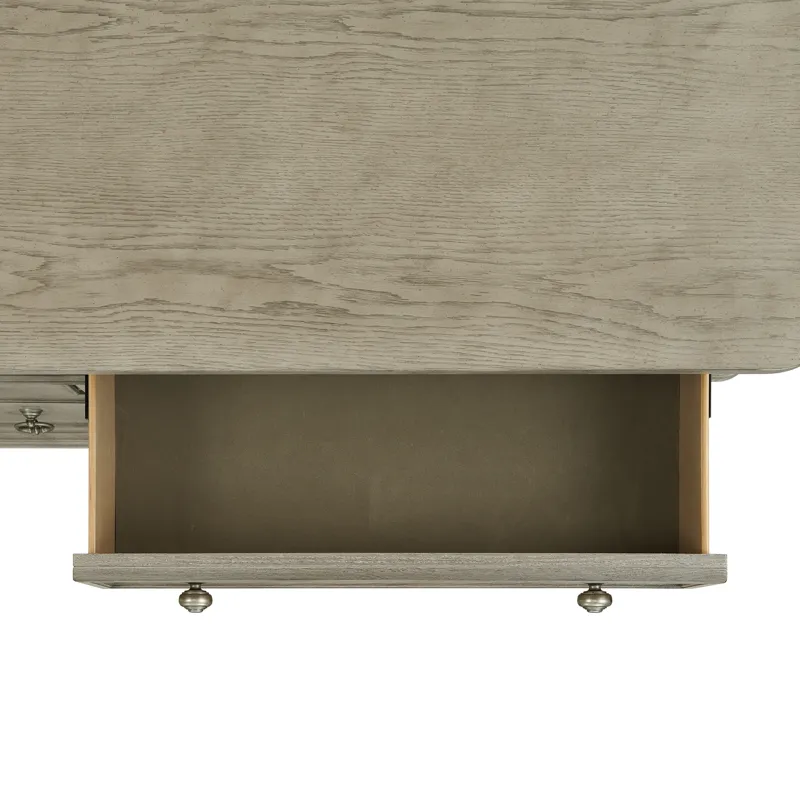 Whit-Ash Dresser and Mirror Set in Light Grey
