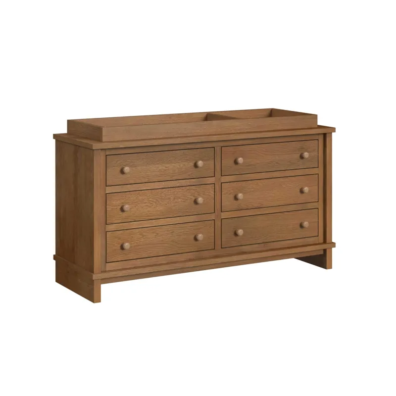 Wyllerer Wyller Dresser and Topper in Oak