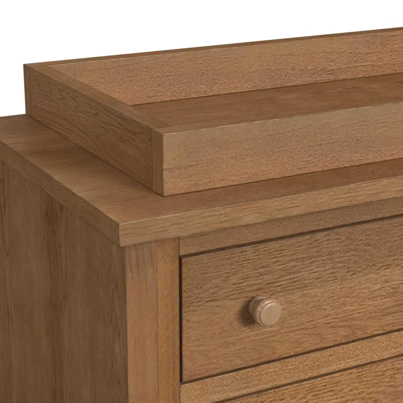 Wyllerer Wyller Dresser and Topper in Oak