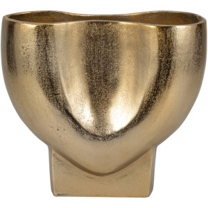 11" ABYSS ARROW GOLD VASE