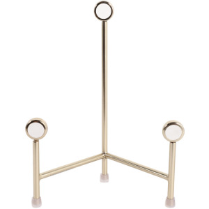 10'' GOLD ACRYLIC EASEL