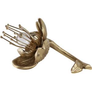 10'' GOLD ORB FLOWER