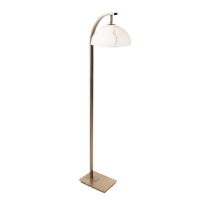 60" Adamah Gold Floor Lamp