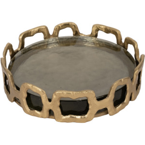 12'' GOLD FRAMED TRAY