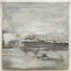 40x40 Allerdale Acrylic Frame Handpainted Wall Art