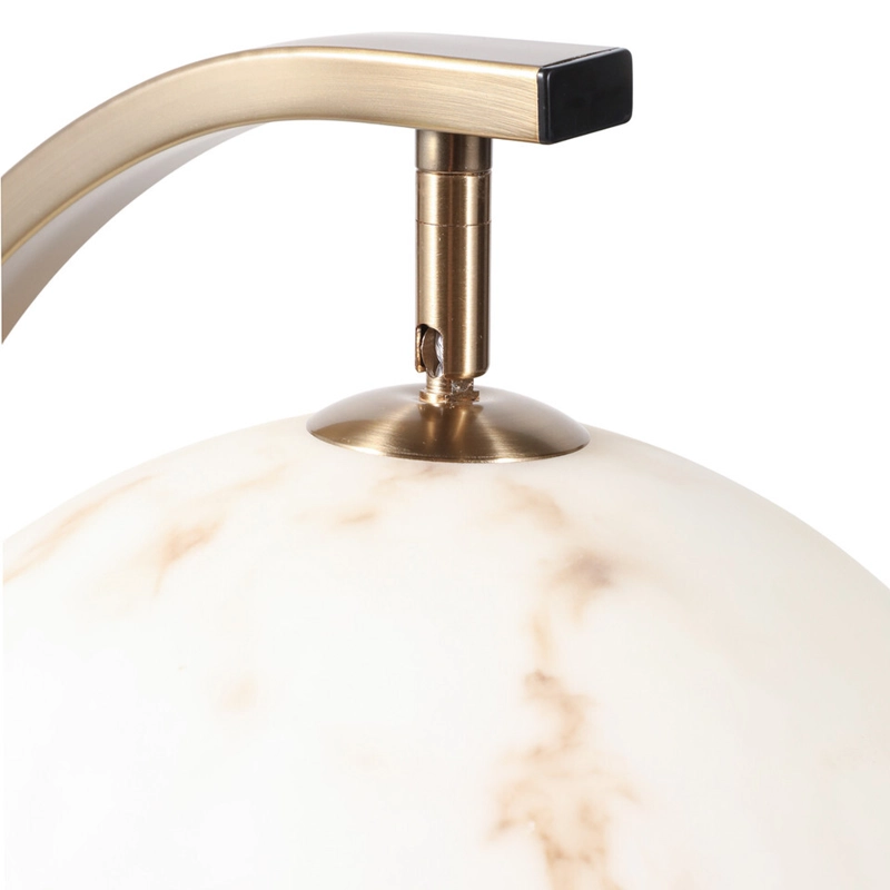 60" Adamah Gold Floor Lamp
