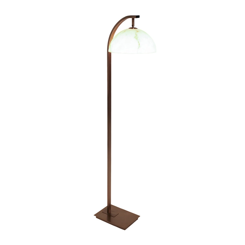 60" Adamah Gold Floor Lamp