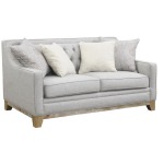 Jaizel Loveseat w/4 Pillows - Grey