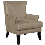 Nola Accent Chair - Light Brown