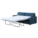 Queen Sleeper w/Gel Foam Mattress - Blue