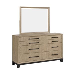Sutton Place Dresser & Mirror - Carmel