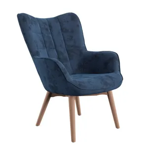 Margo Accent Chair - Navy Blue