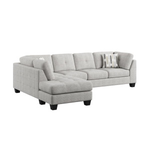 Myles 2 PC Sectional - Gray