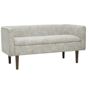 Storage Bench Ottoman - Cream