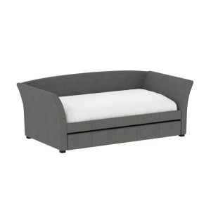 Vienna Complete Day Bed w/Trundle - Light Gray