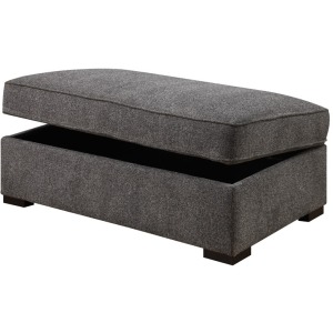 Storage Ottoman W/hidden Castors