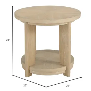 Pacific Grove Round Accent Table