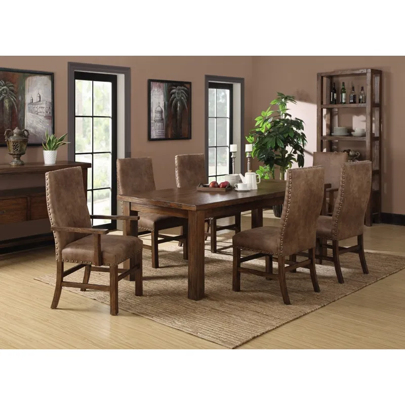 Barstool W/nailhead Rta Black Bonded Leather Uph Seat